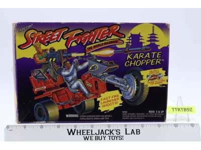 Karate Chopper 100% Complete GI Joe Street Fighter 1993 Hasbro Figure Vehicle
