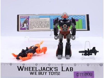 Action Masters Treadshot 100% Complete 1989 G1 Transformers Vintage Figure WORKS