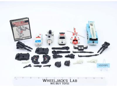 Defensor 100% Complete Vintage 1986 G1 Transformers Hasbro Action Figure