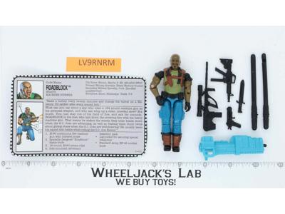 Roadblock V4 100% Complete G.I. Joe 1992 Hasbro Vintage Action Figure