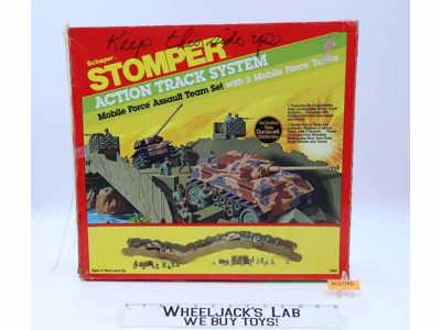 Mobile Force Assault Action Track System 100% Complete Stompers 1984 Schaper