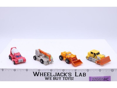 Construction Patrol Micromaster 100% Complete 1990 G1 Transformers Action Figure