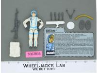 Sub-Zero V1 100% Complete G.I. Joe 1990 Hasbro Vintage Action Figure