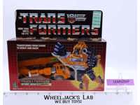 Grapple 100% Complete w/ NICE BOX & FIGURE 1985 Vintage Hasbro G1 Transformers