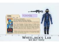 Cobra V1 Straight Arms 100% Complete G.I. Joe 1982 Hasbro Vintage Action Figure