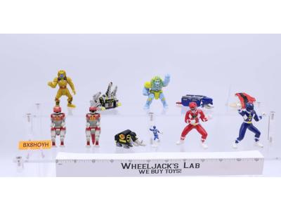 Lot of 11 Mini Power Rangers 1990's Bandai 3" Action Figures