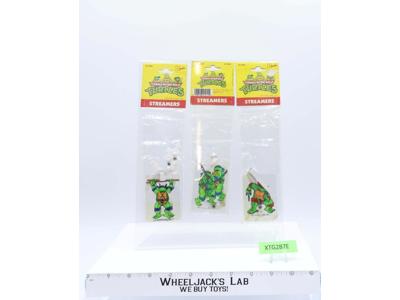 Lot of 3 Bike Streamers Teenage Mutant Ninja Turtles 1989 Mirage Studios Randor