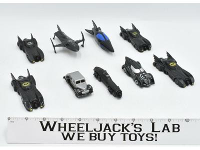 Batman Diecast Cars ERTL DC Comics Toy Cars Lot of 9