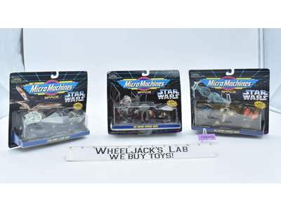 Micro Machines Space Star Wars Lot X3 1994 MOSC Galoob