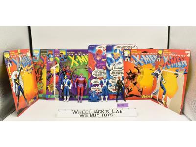 Lot of 4 Uncanny X-Men Marvel Comics 1991 ToyBiz Action Figures