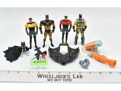 Lot of Batman Action Figures and Accessories 1990's Kenner
