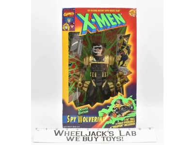 Spy Wolverine Deluxe Edition X-Men Marvel Comics Toybiz 1994 MISB