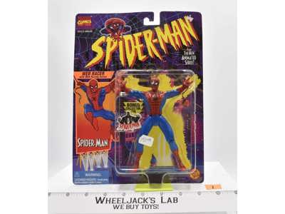 Spider-Man #1 Web Racer Marvel Comics Spider-Man 1996 MOSC Toybiz