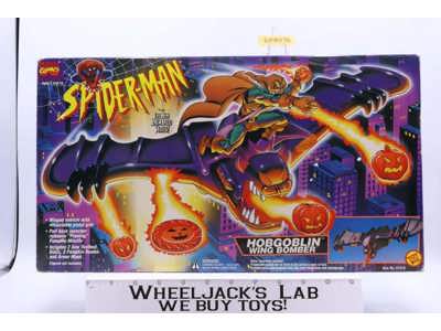 Hobgoblin Wing Bomber Marvel Comics Spiderman 1994 Toybiz Action Figure