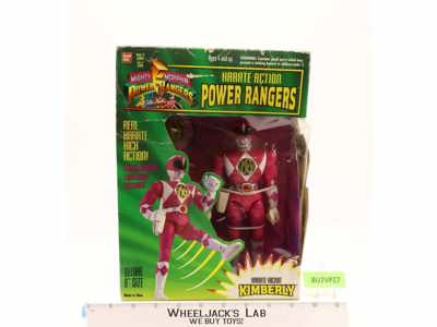 Karate Action Pink Ranger Mighty Morphin Power Rangers 1994 Bandai Action Figure