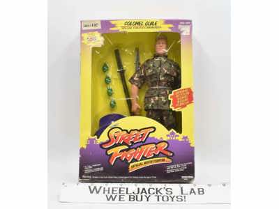 Colonel Guile Special Forces Commander Street Fighter Hasbro 1993 MISB