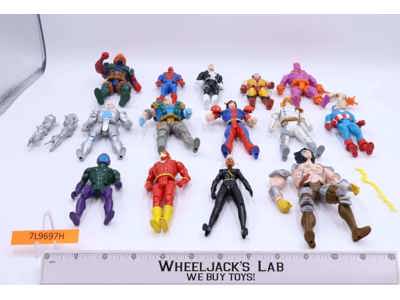 Lot of 14 Marvel Comics Action Figure ToyBiz