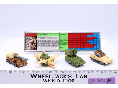 Battle Patrol Micromaster 100% Complete Vintage 1989 G1 Transformers