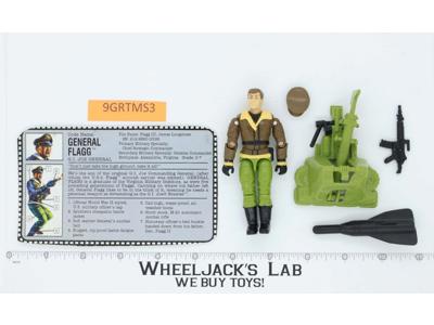 General Flagg V1 100% Complete 1992 G.I. Joe Hasbro Vintage Action Figure