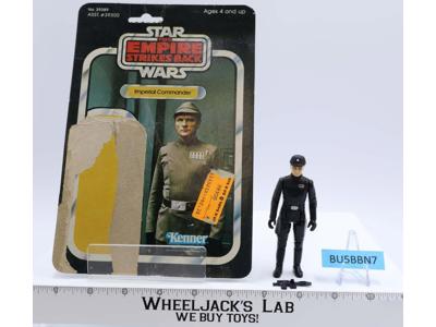 Imperial Commander 100% Complete 41 Back-E Star Wars ESB 1980 Kenner NO REPRO