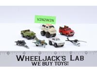 Lot of 7 Military/Army/1st Response Vehicles 1988-89 Galoob Micro Machines