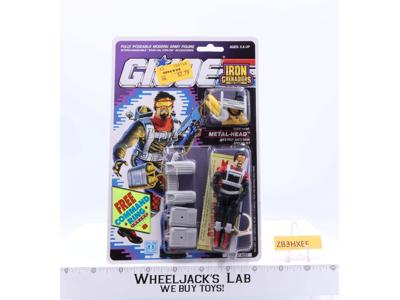Metal-Head GI Joe Iron Grenadiers 1990 Hasbro Action Figure NEW MOSC SEALED