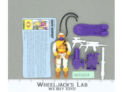 Snow Serpent V2 100% Complete G.I. Joe 1991 Hasbro Vintage Action Figure