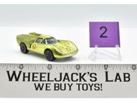 Lola GT70 #2 Lime 1969 Redline Hot Wheels Mattel Vintage RL