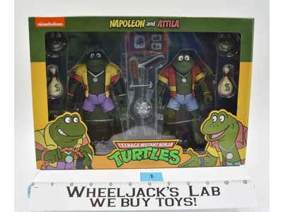 Napolean & Attila #1 Teenage Mutant Ninja Turtles Neca 2021 Nickelodeon NEW MISB