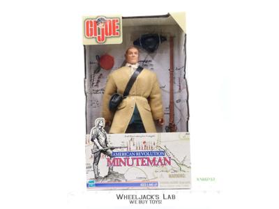 American Revolution Minuteman GI Joe 12" Hall of Fame MISB 1993 Action Figure