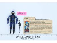 Cobra The Enemy V1.5 Swivel Arms 100% Complete G.I. Joe 1983 Hasbro Vintage