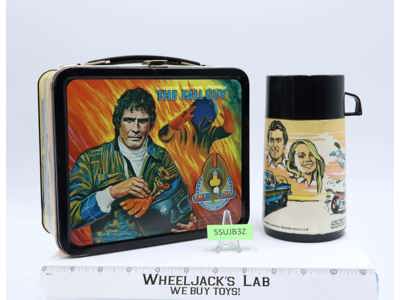 The Fall Guy Metal Lunchbox with Thermos 1981 Aladdin 20th Century-Fox