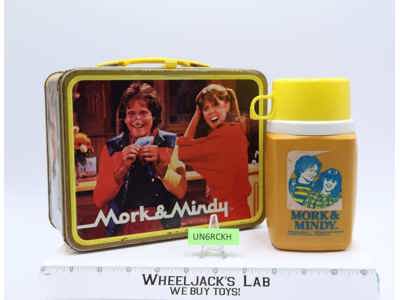 Mork & Mindy Metal Lunchbox W/THERMOS 1979 Paramount Pictures Vintage