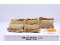 5-pc Lot Combat Sandbags GI Joe Action Soldier 1964 Hasbro Accessory Set