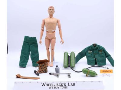 Action Soldier Jungle Fighter 12" G.I. Joe Hasbro 1967 Vintage w/ Accessories