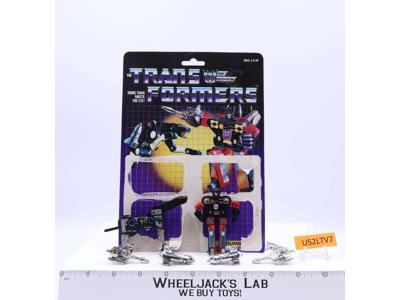 Ravage & Rumble 100% Complete W/CARDBACK 1984 Vintage G1 Transformers
