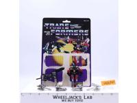 Ravage & Rumble 100% Complete W/CARDBACK 1984 Vintage G1 Transformers