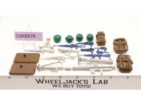 Lot Battle Gear Accessory Pack 2 Set 3 Complete 1984 Weapons G.I. Joe Vintage