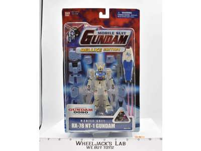 RX-78 NT-1 Gundam #1 Deluxe Edition Mobile Suit Gundam 2001 Bandai NEW MOSC