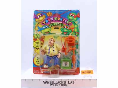 Toon Burne Teenage Mutant Ninja Turtles TMNT 1992 Playmates NEW MOSC SEALED