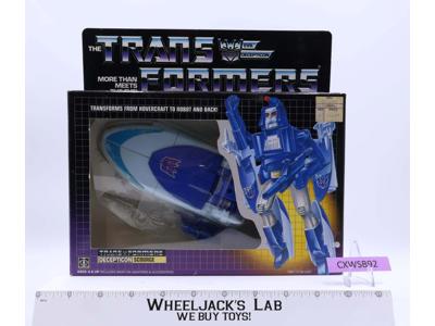 Scourge 100% Complete W/ NICE BOX 1986 G1 Transformers Hasbro Action Figure