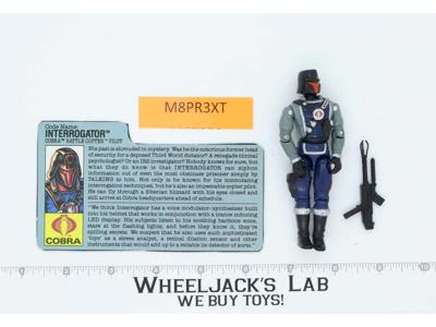 Interrogator V1 100% Complete 1991 G.I. Joe Hasbro Vintage Action Figure