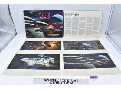 Return of the Jedi Portfolio by Raph McQuarrie 20 Prints Complete 1983 Vintage