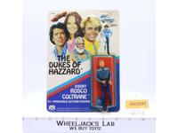 Sheriff Rosco Coltrane 3 3/4" MOSC 1981 Dukes Of Hazzard Mego Vintage