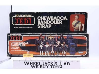 Chewbacca Bandolier Strap W/Box ROTJ 1983 Star Wars Vintage Kenner Action Figure