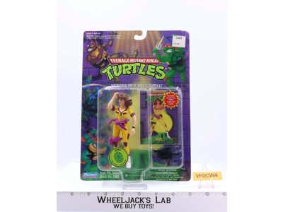April O'Neil 1994 Teenage Mutant Ninja Turtles TMNT Playmates NEW MOSC