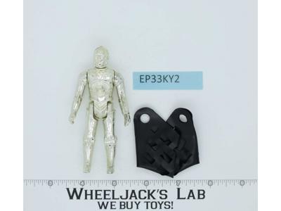 C-3PO REMOVEABLE LIMBS 100% Complete TRI-LOGO Star Wars 1980 Kenner NO REPRO