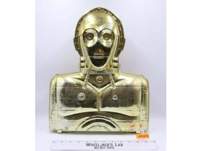 C-3PO Gold Action Figure Storage Case Star Wars 1983 Kenner