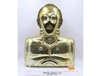 C-3PO Gold Action Figure Storage Case Star Wars 1983 Kenner