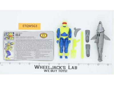 Eels V2 100% Complete G.I. Joe 1992 Hasbro Vintage Action Figure